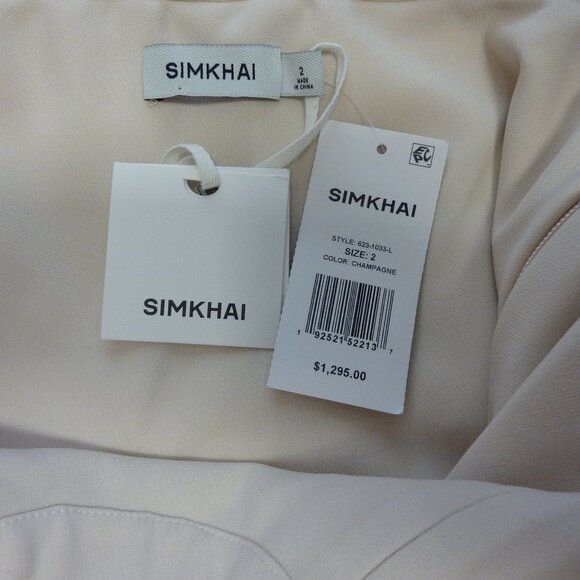 Jonathan Simkhai Cream Fringe Maxi Dress - Picture 16 of 16